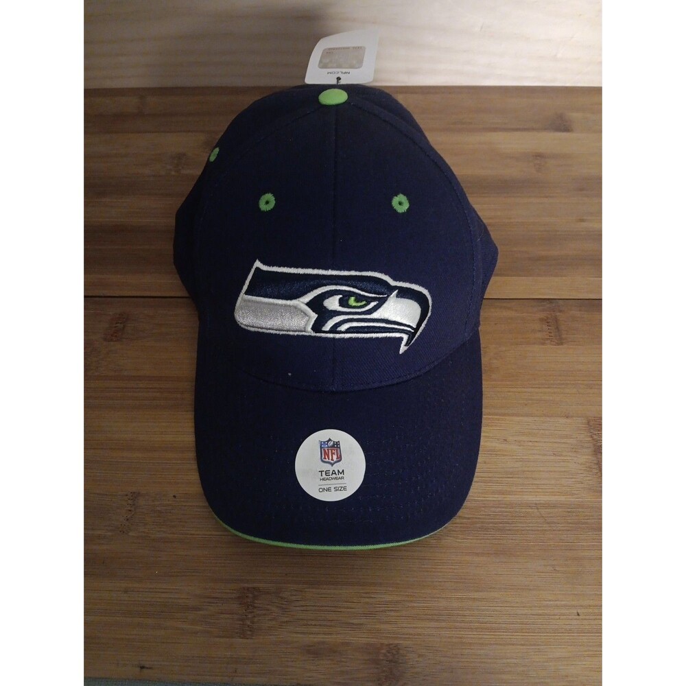 Seattle Seahwaks Nfl Team Apparel Hat One Size Fits All